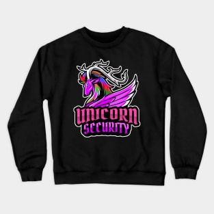 Unicorn Security Crewneck Sweatshirt